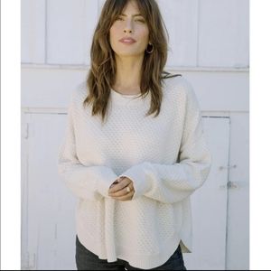 Like new tradlands jude pullover in birch